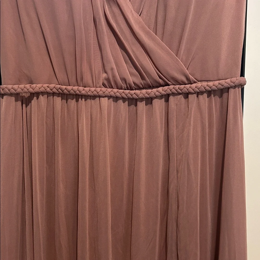 Azazie mauve gown - Picture 3 of 7
